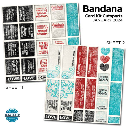 Bandana Card Kit