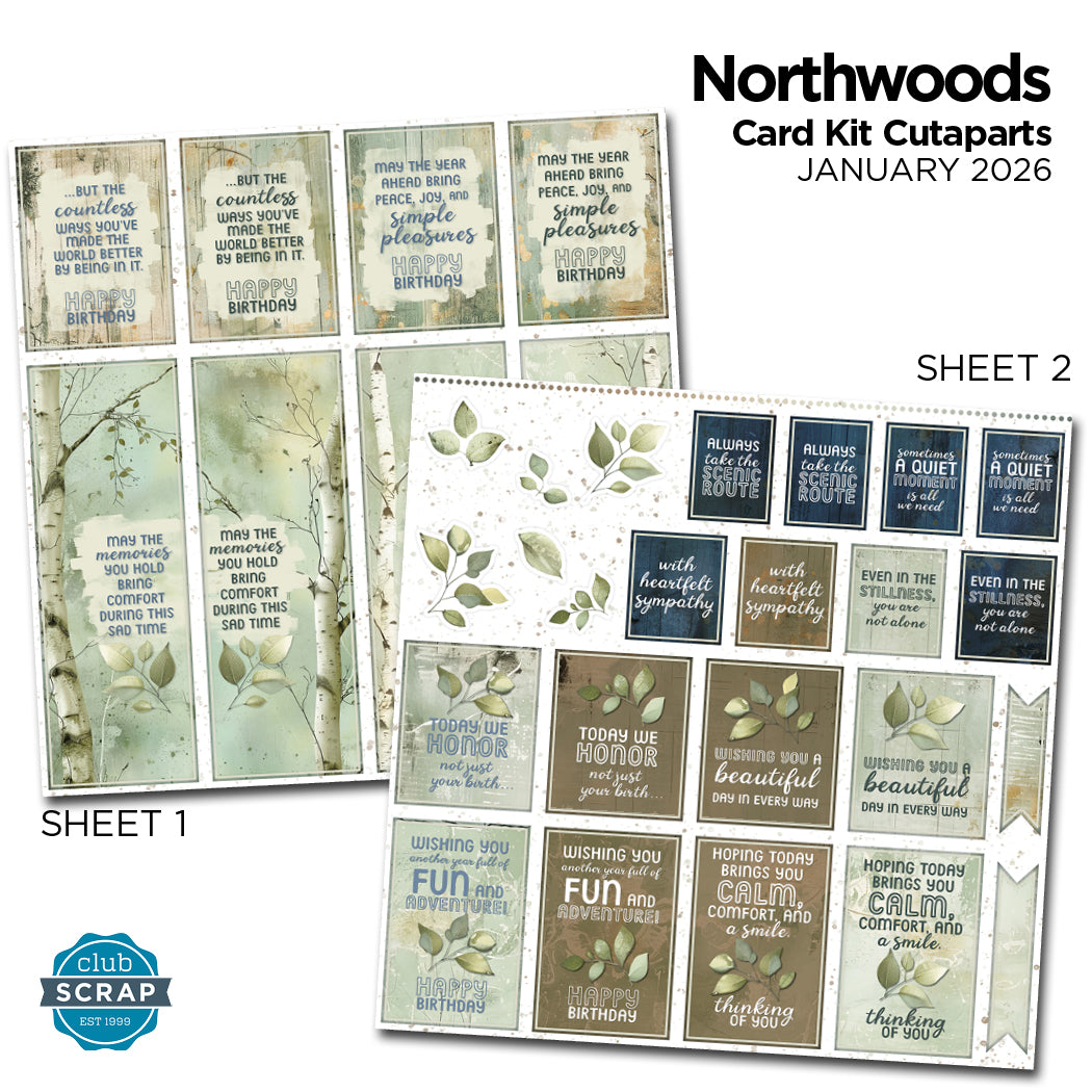 Northwoods Card Cutaparts