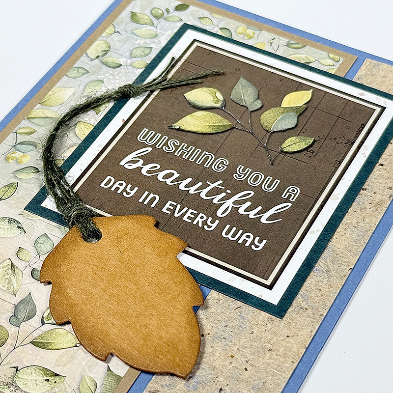 Northwoods Kraft Leaf Tags