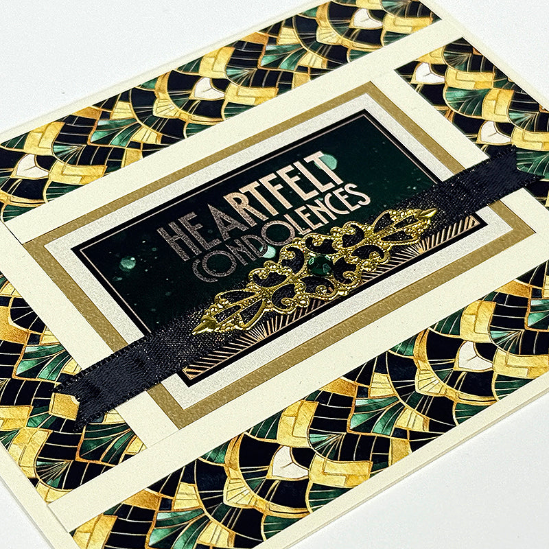 Black Tie Filigree Accents