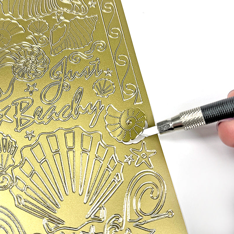 Cabana Shell Dazzle Stickers