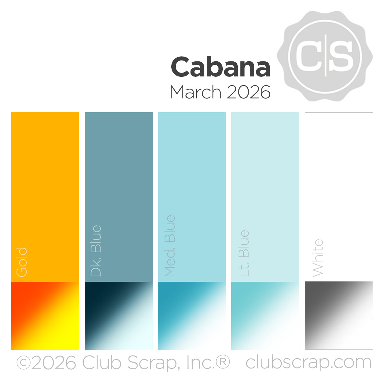 Cabana 12x12 Assorted Paper Pack