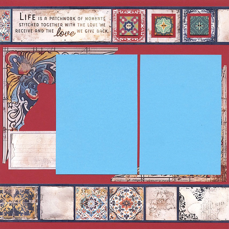 Tunisian Tiles Page Kit