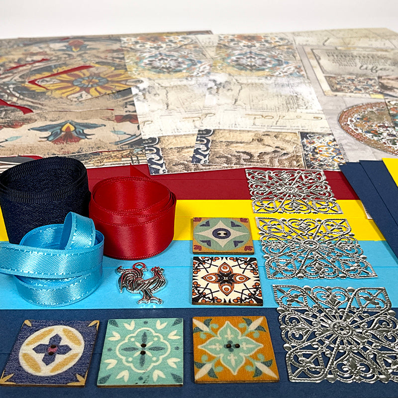 Tunisian Tiles Page Kit