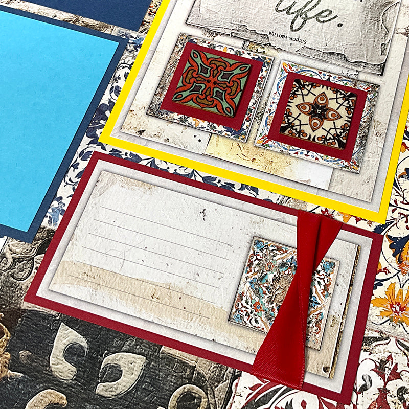 Tunisian Tiles Page Ribbons