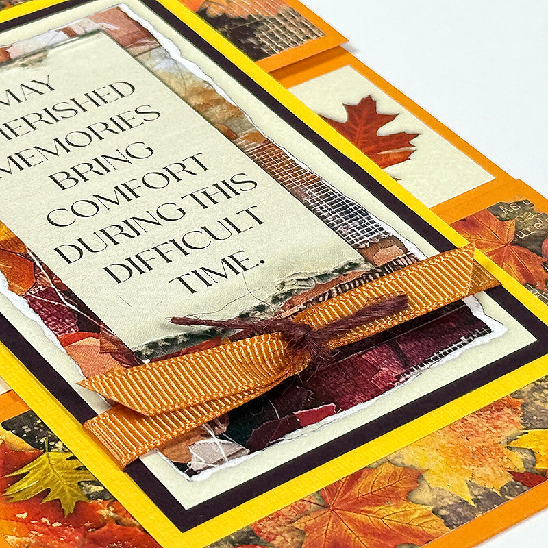 Autumn Glow Card Ribbons