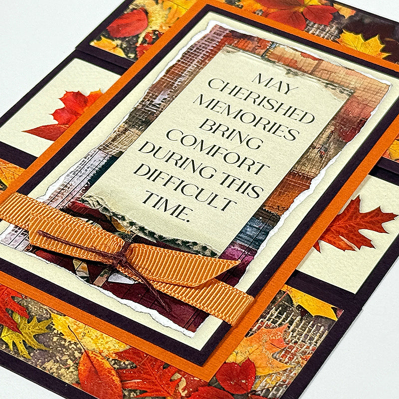 Autumn Glow Card Ribbons