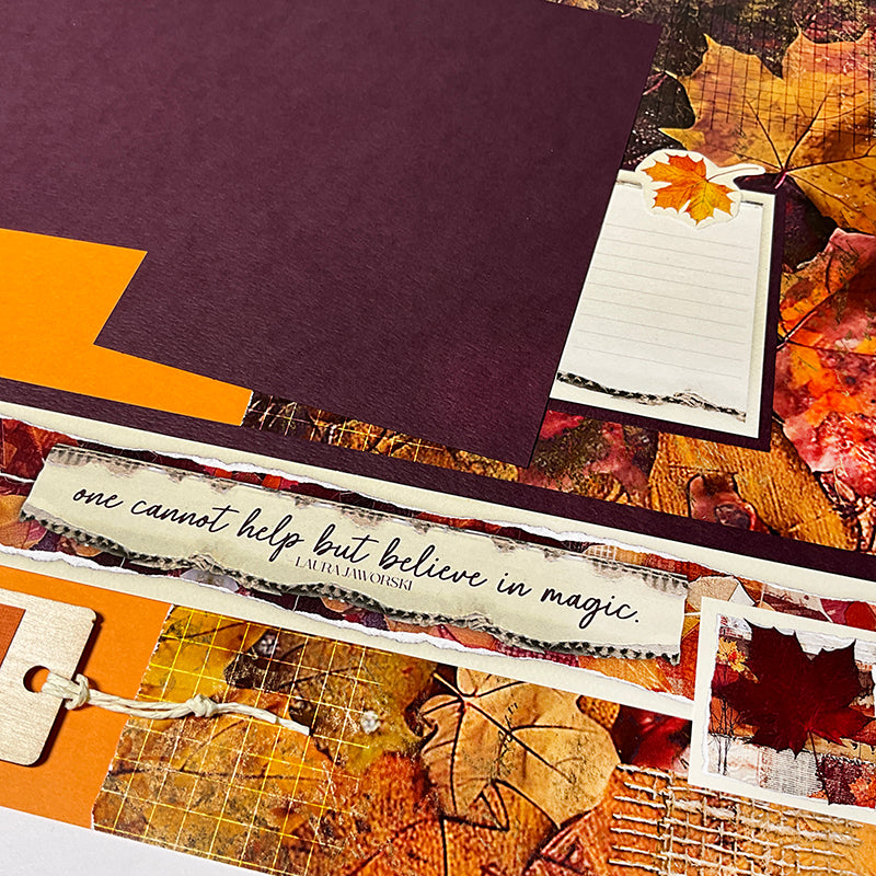 Autumn Glow Page Cutaparts