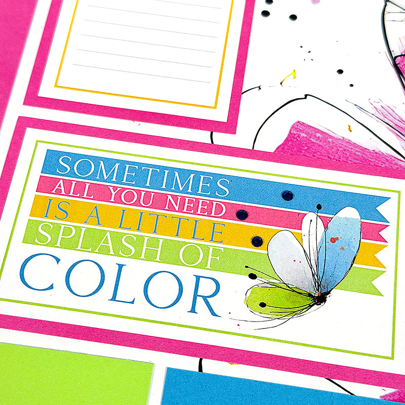 Color Crush Page Cutaparts