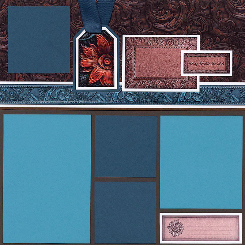 Impressed 12x12 Swirl Print