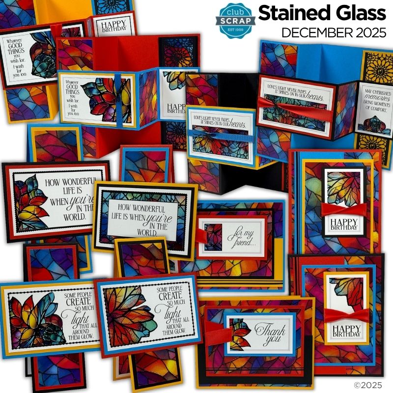Stained Glass Card Kit
