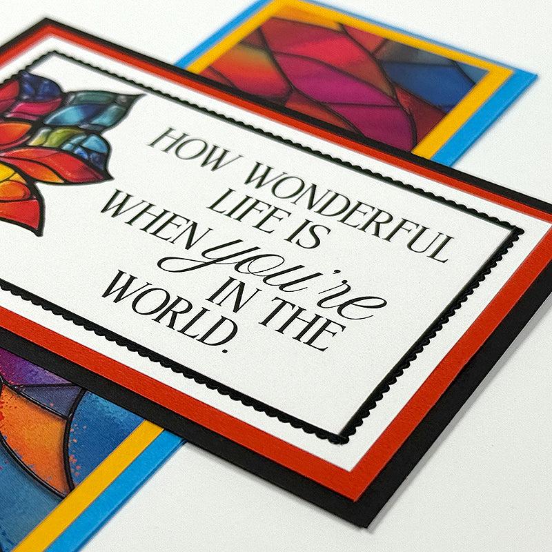 Stained Glass Thin Line Dazzles