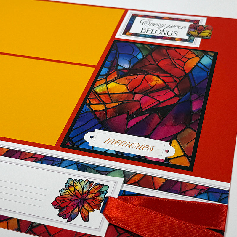 Stained Glass Page Kit