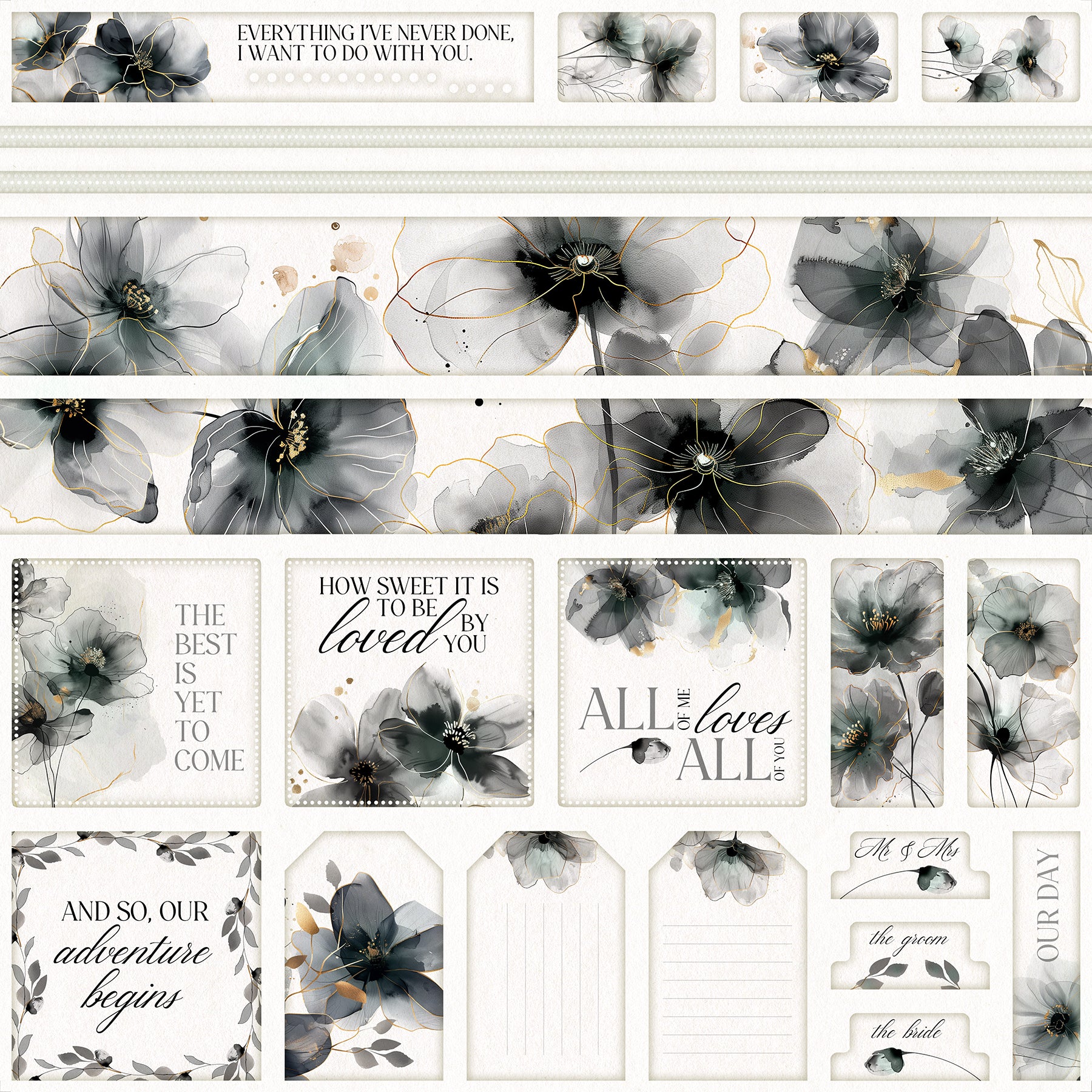 Tie the Knot Page Kit
