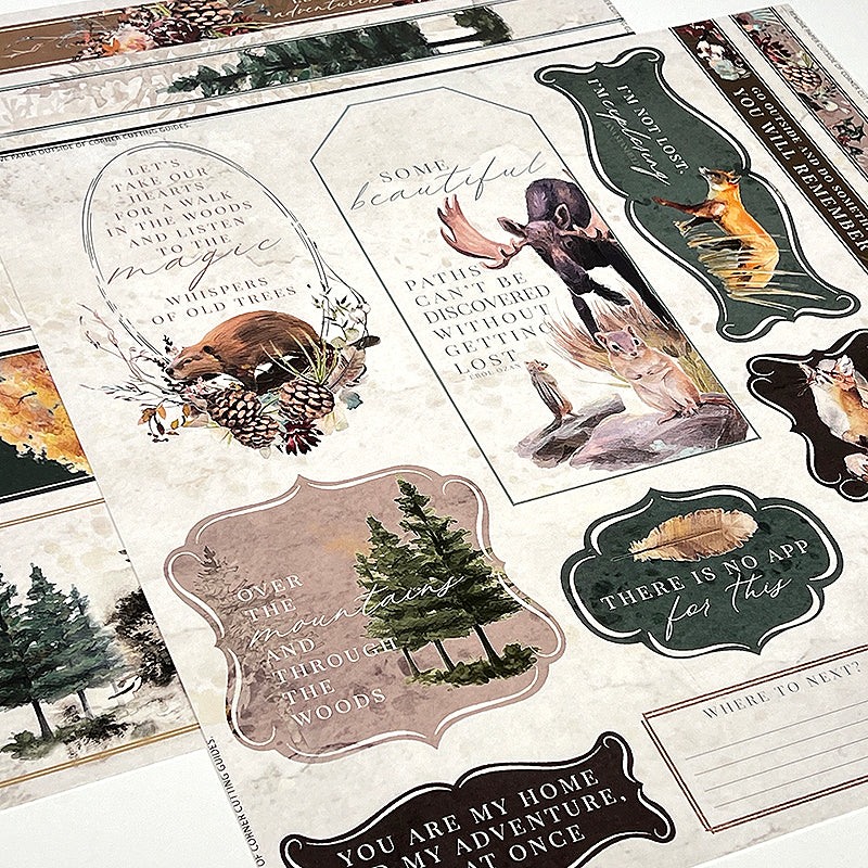 Woodland Remix Page Kit