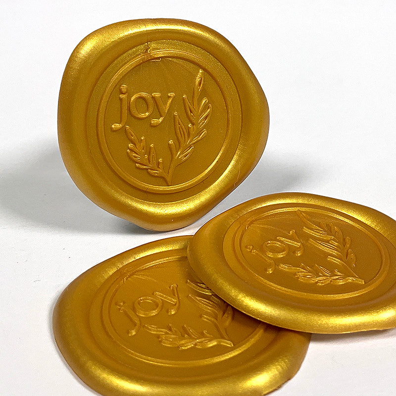 Boughs of Joy Wax Seal Stickers