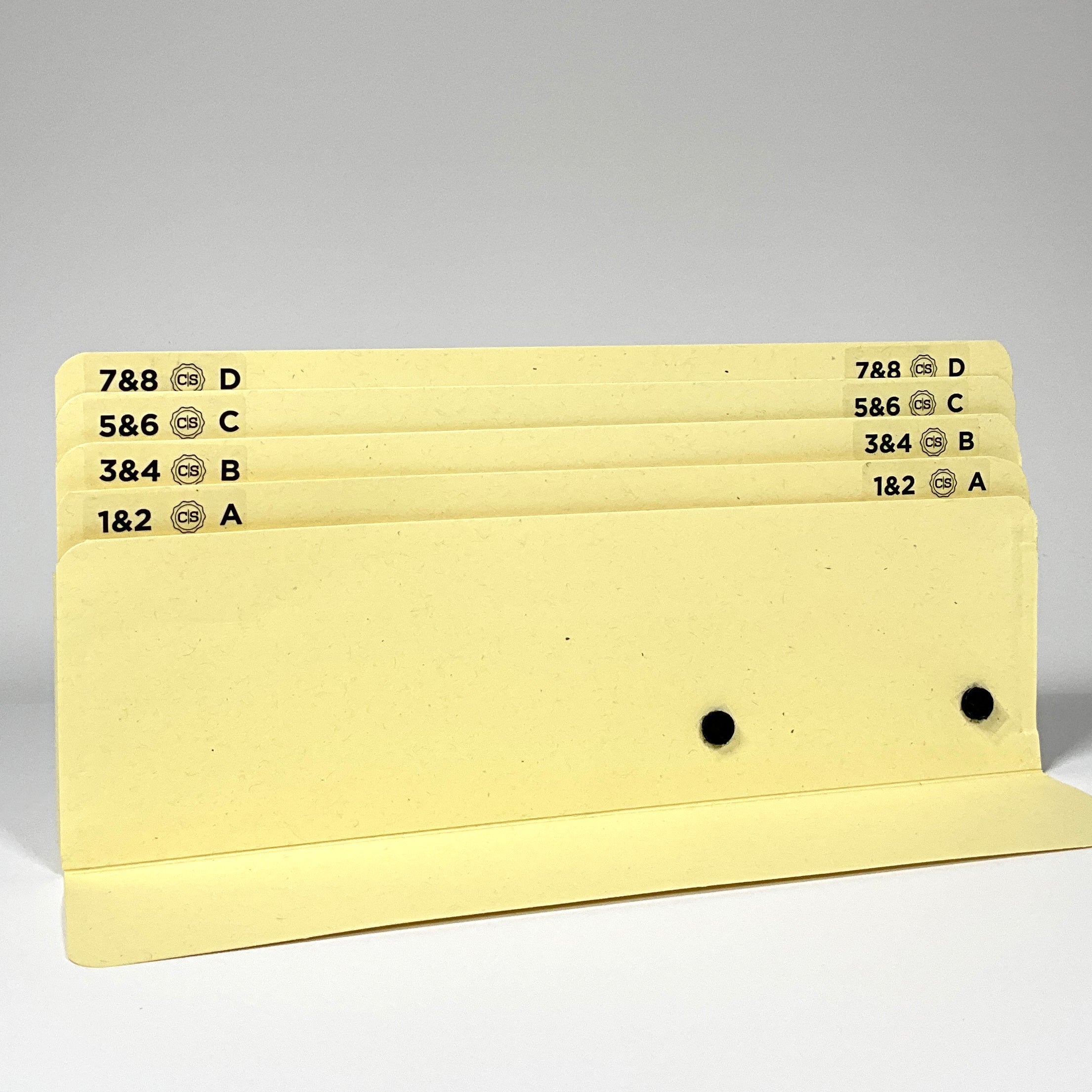 Accordion Pocket File Premade