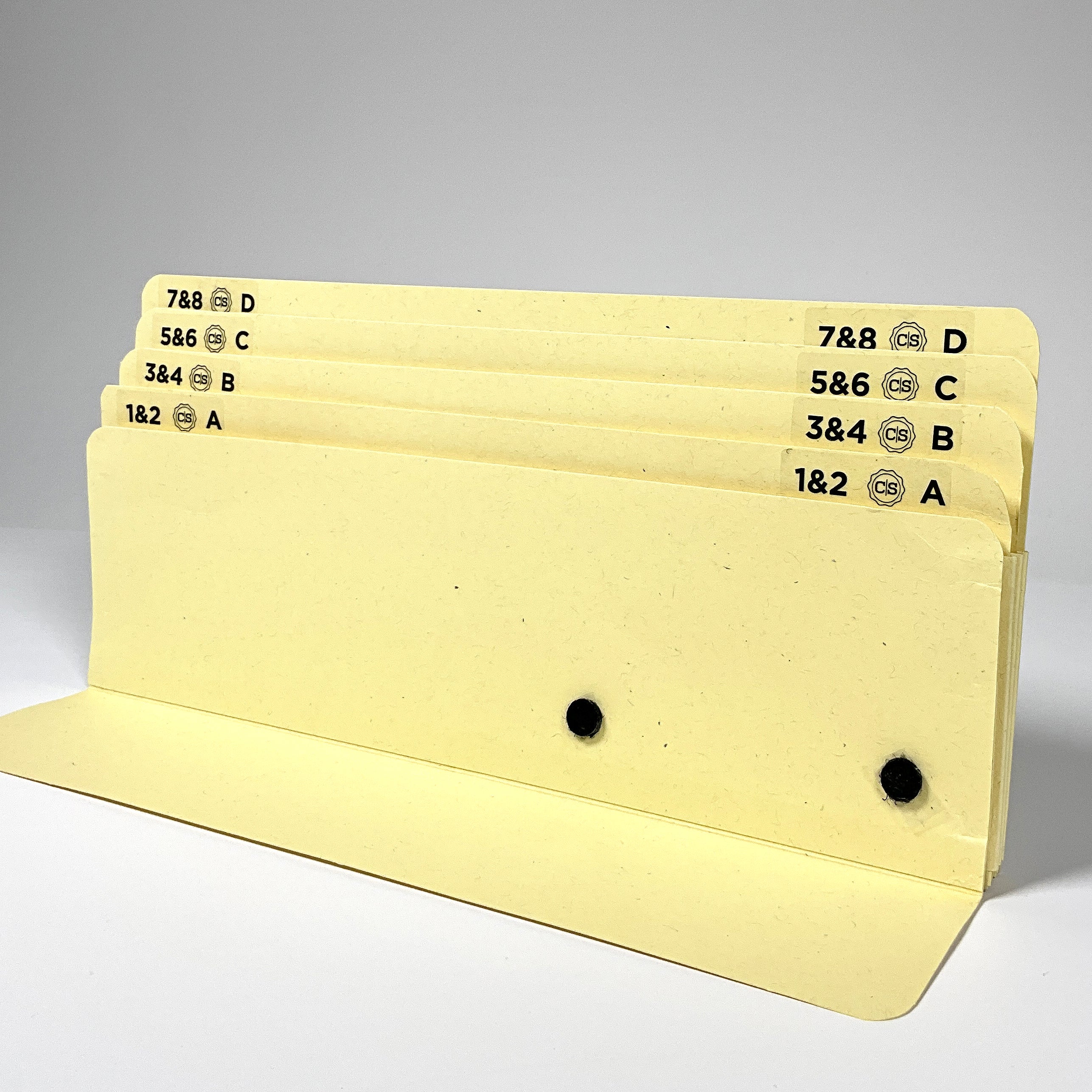 Accordion Pocket File Premade