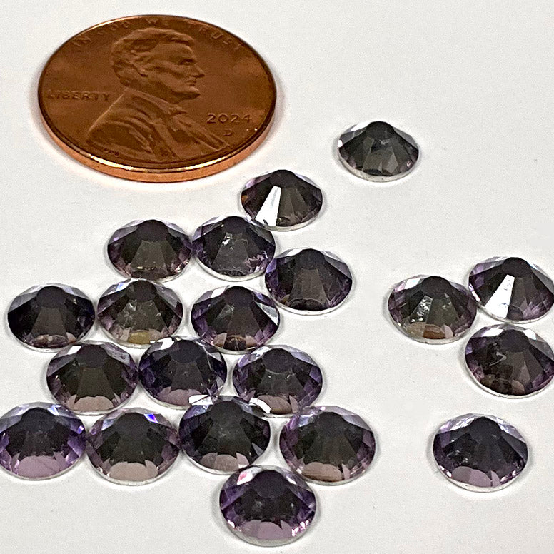 Violet Rhinestone Gems