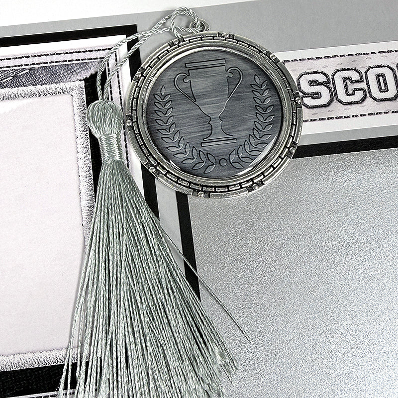 Champions Silver Medals w/ Epoxy Stickers
