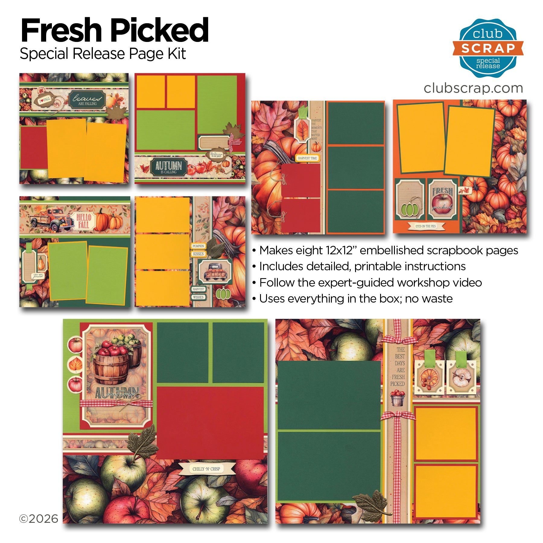 Fresh Picked Page Kit