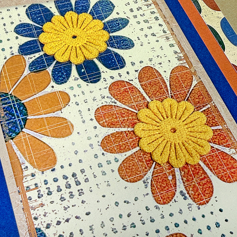 Mid Mod Fabric Flowers