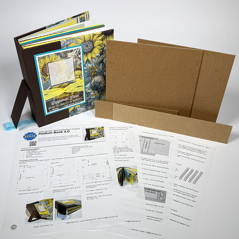 Podium Book Components Kit