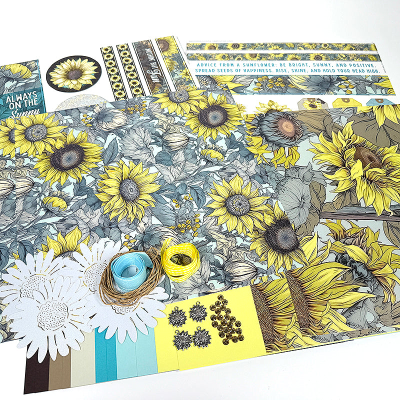 Sunny Fields Page Kit