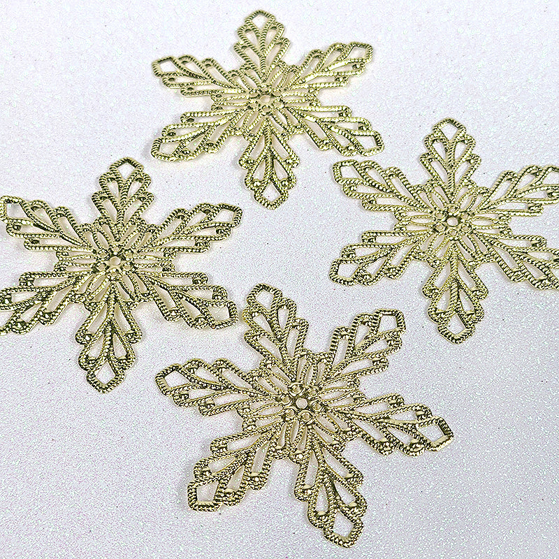 Timeless Christmas Snowflake Medallions
