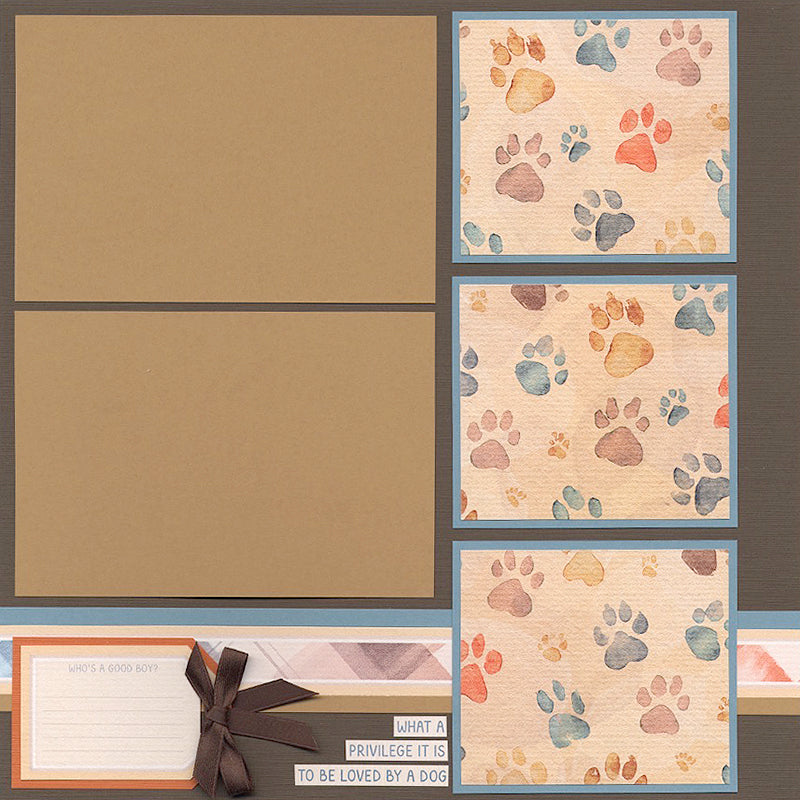 Wags and Whiskers - Dog Page Kit