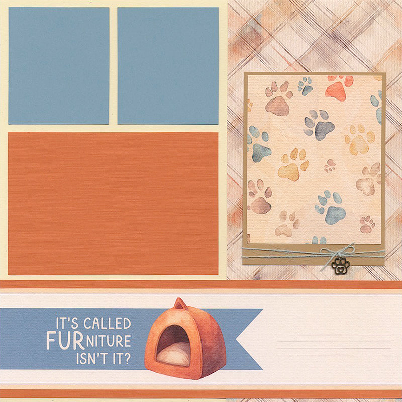 Wags and Whiskers - Cat Page Kit