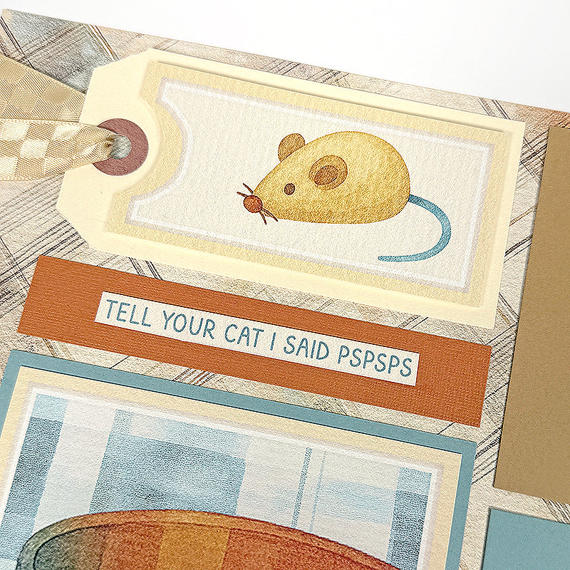 Wags and Whiskers - Cat Page Kit