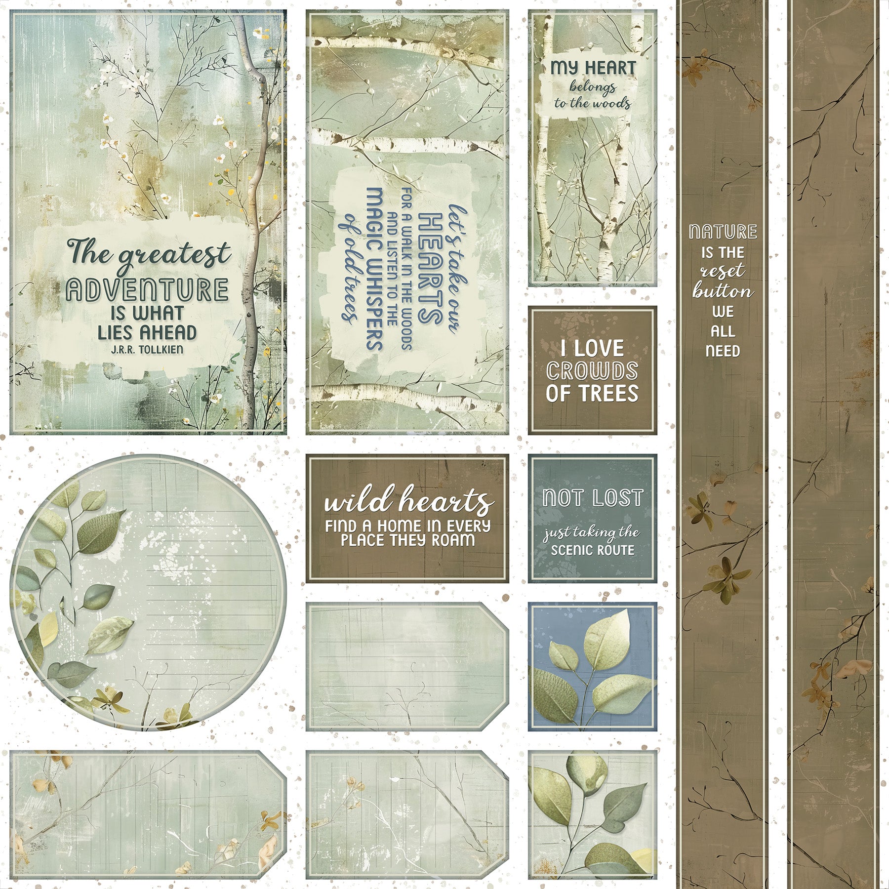 Northwoods Page Cutaparts