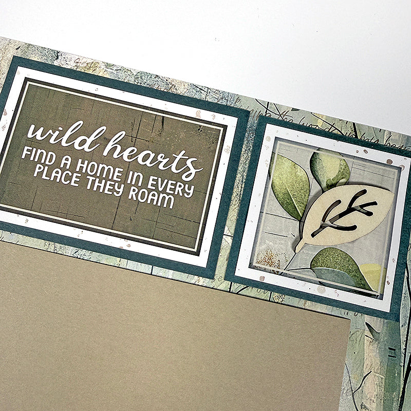 Northwoods Leaf Woodcuts