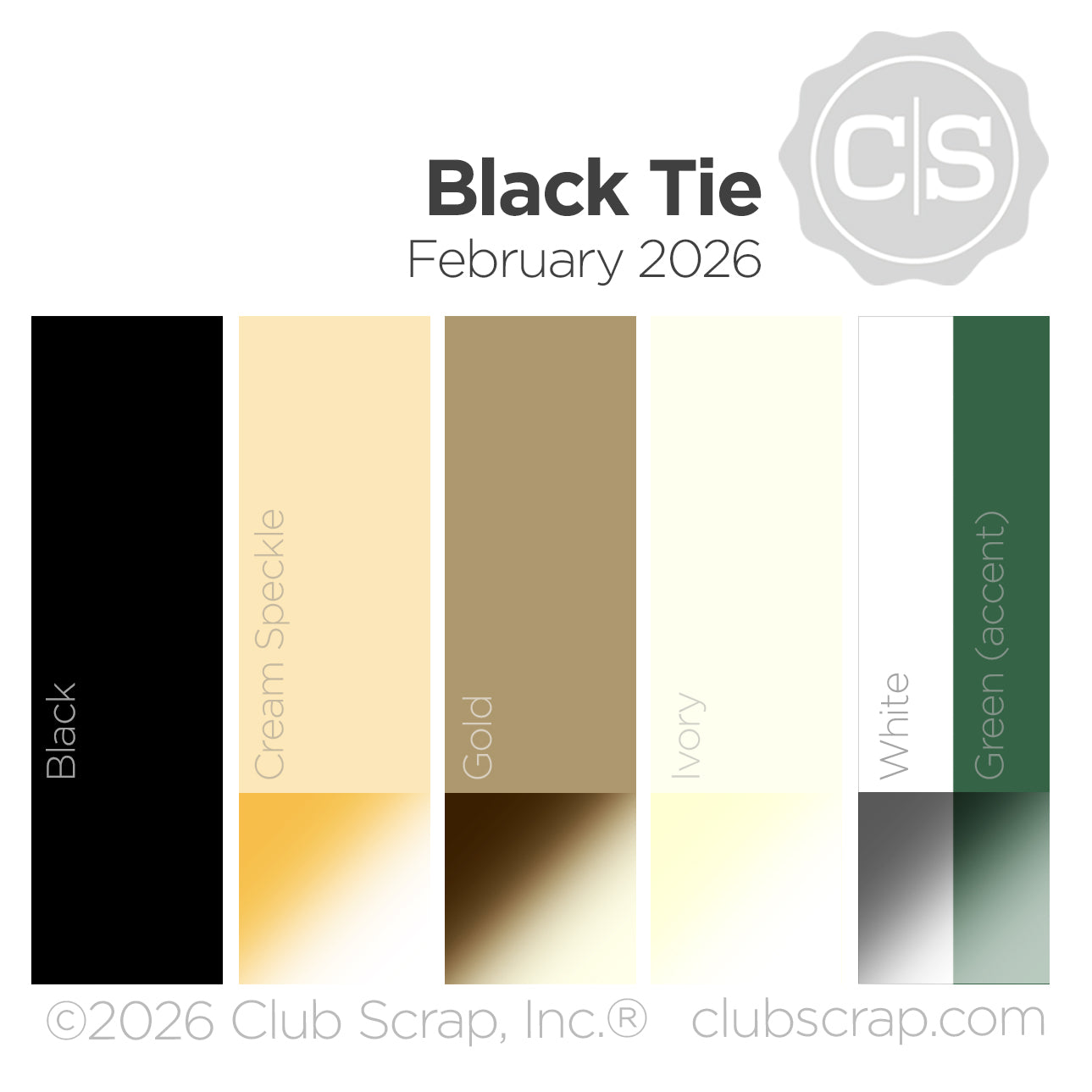 Black Tie Pack of Panels