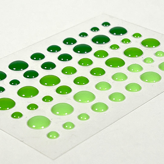 Rainforest Enamel Dot Stickers