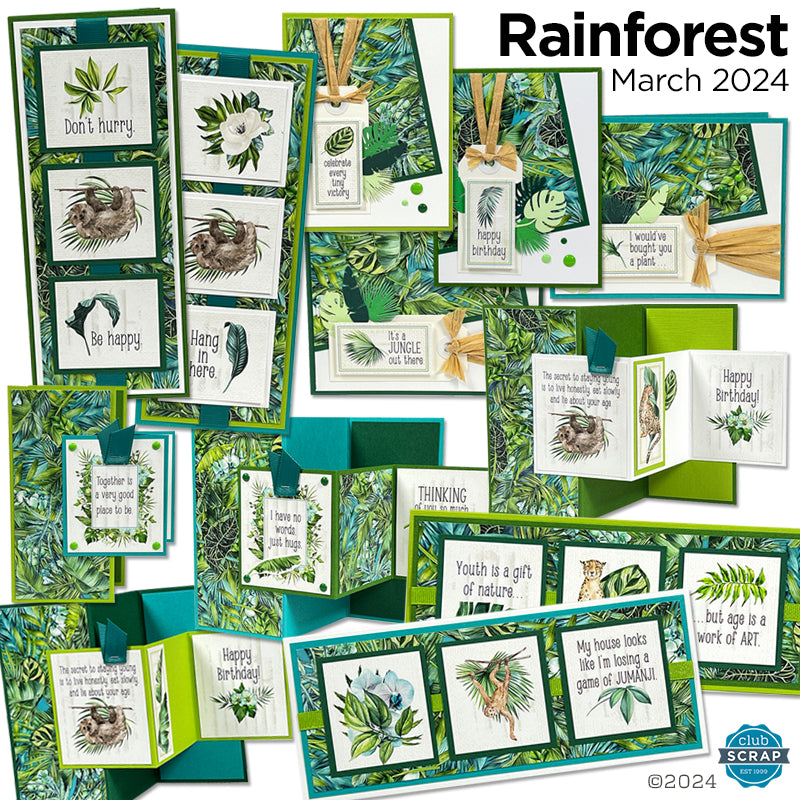 Rainforest Card Kit