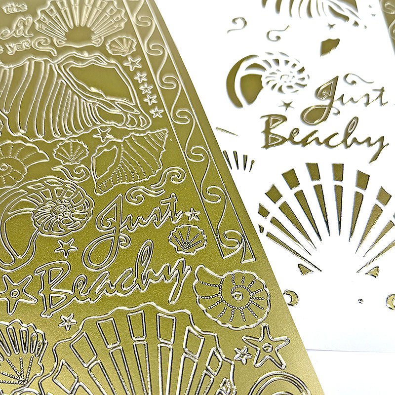 Cabana Shell Dazzle Stickers