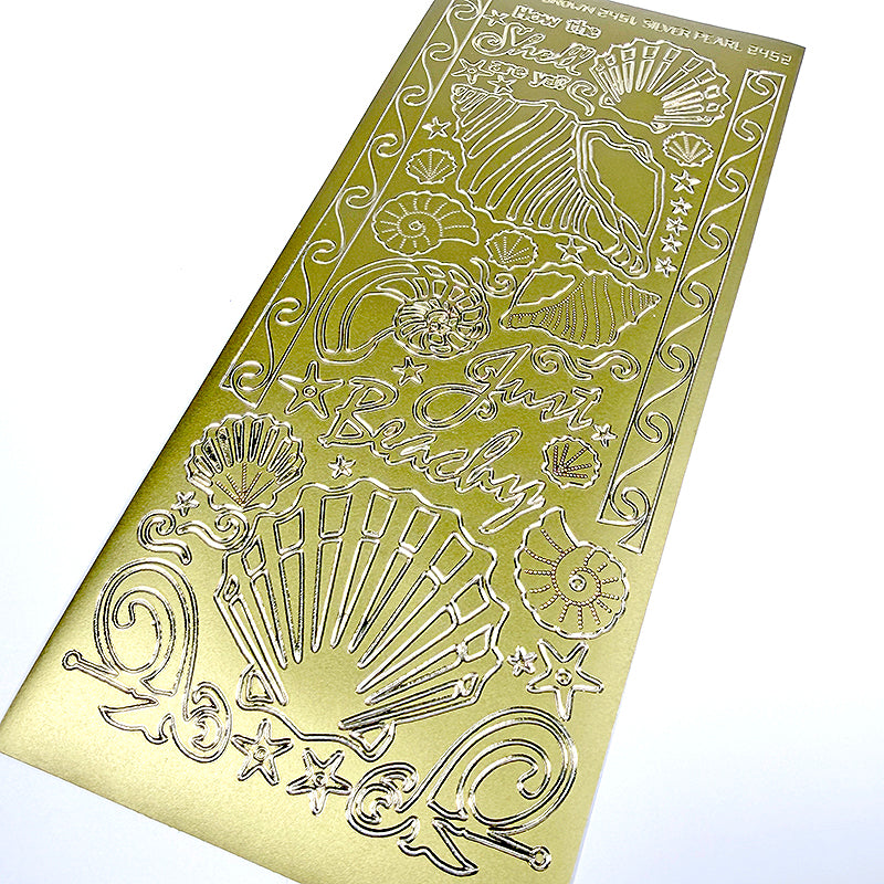 Cabana Shell Dazzle Stickers