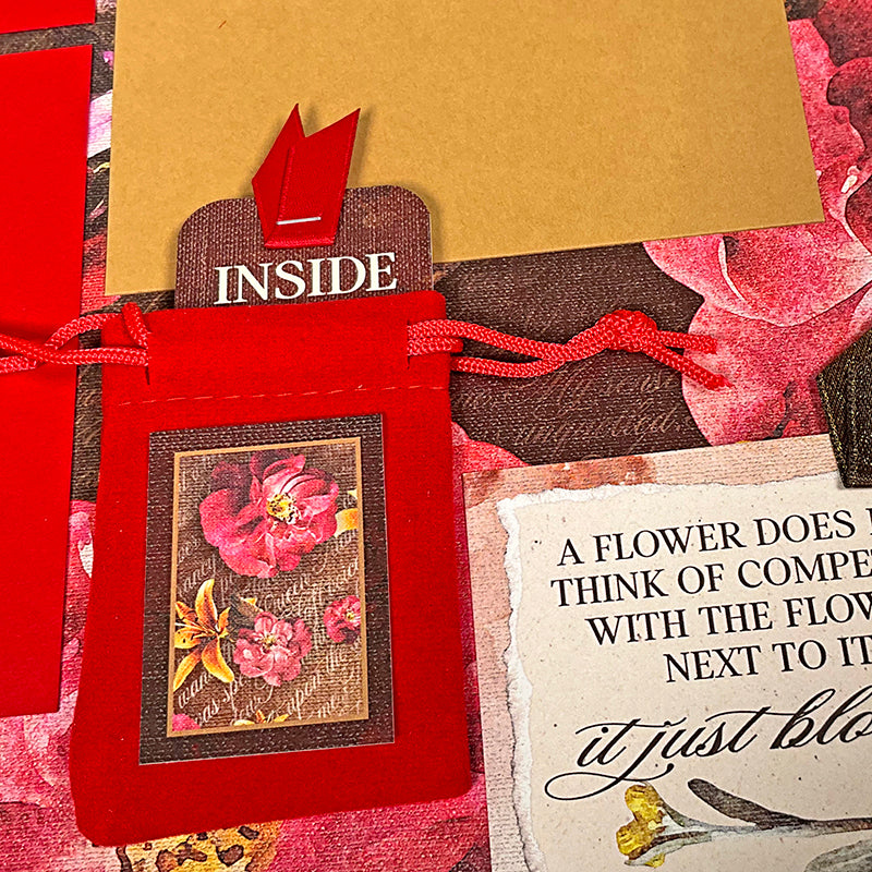 Coming Up Roses Mini Velvet Bags
