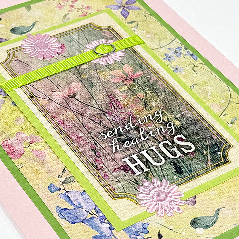 Cottage Garden 12x12 Card Print