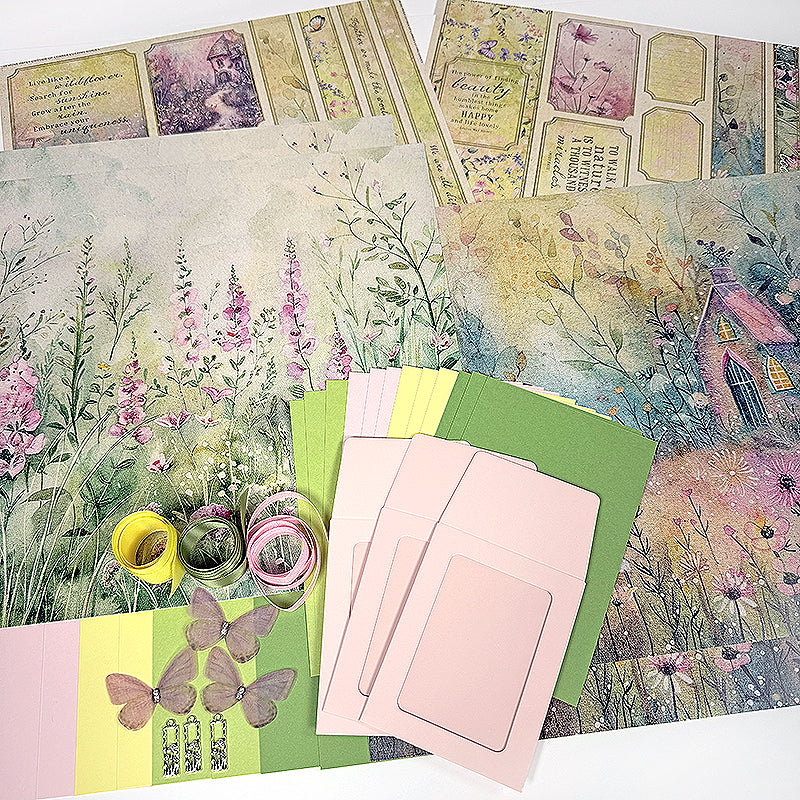 Cottage Garden Page Kit