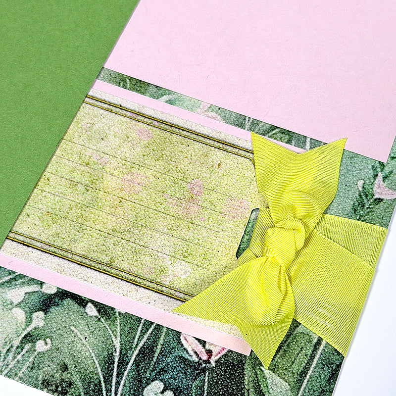 Cottage Garden Page Ribbons