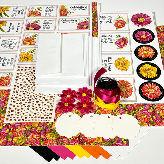 Bright Blooms Card Kit