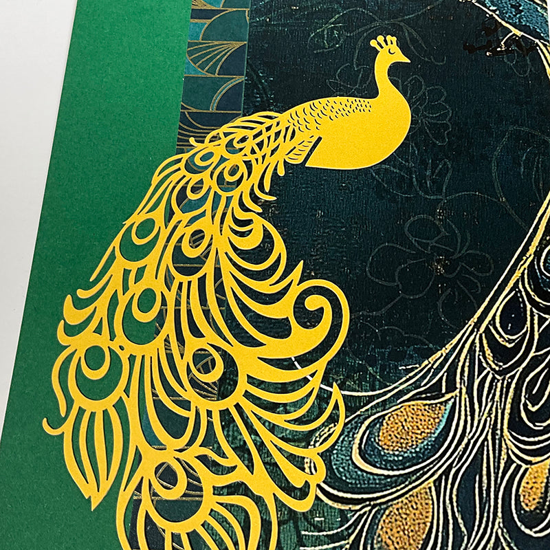 Inspired Laser Cut Peacocks