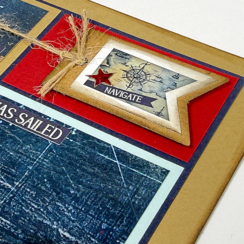 Nantucket Flag Tags