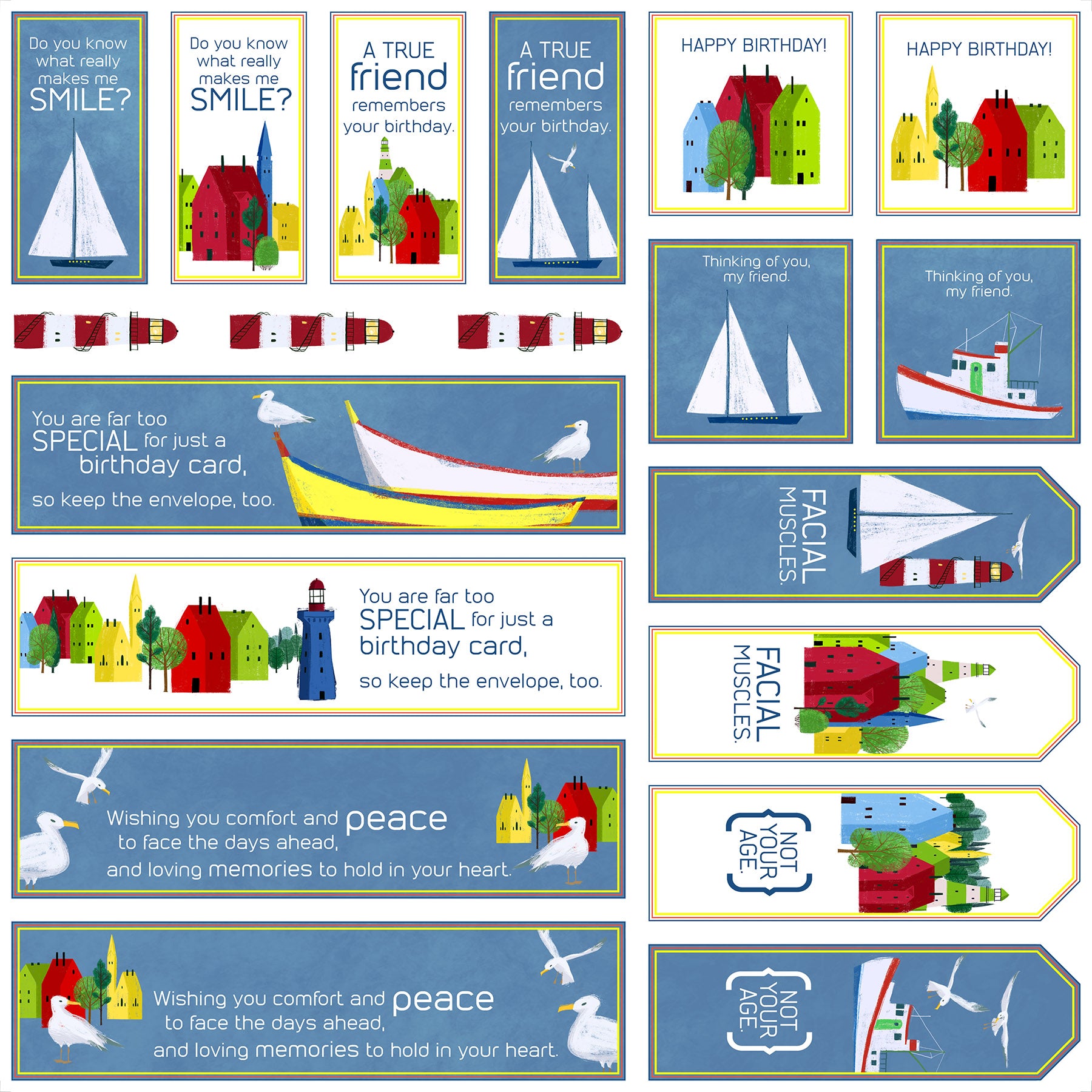 Harbor Town Card Cutaparts