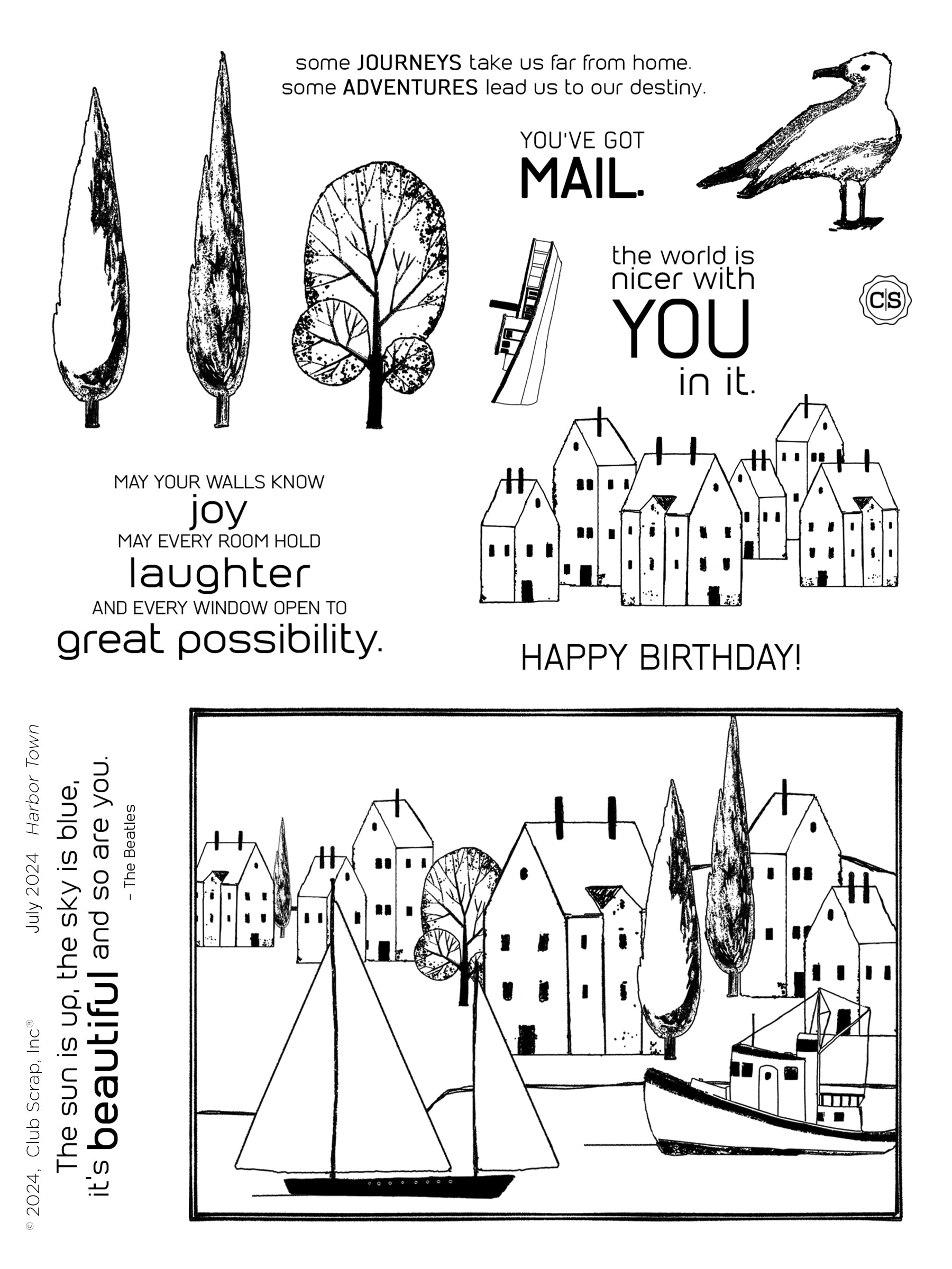 Harbor Town Stamps