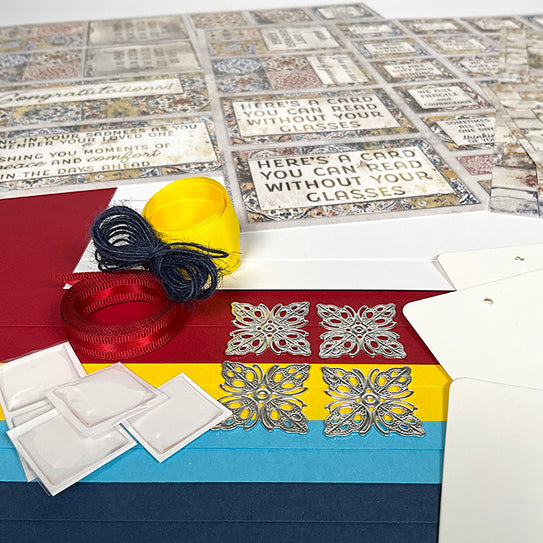 Tunisian Tiles Card Kit