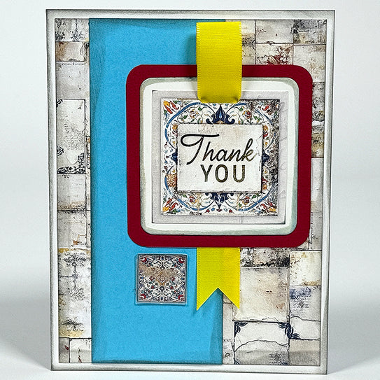 Tunisian Tiles Card Kit
